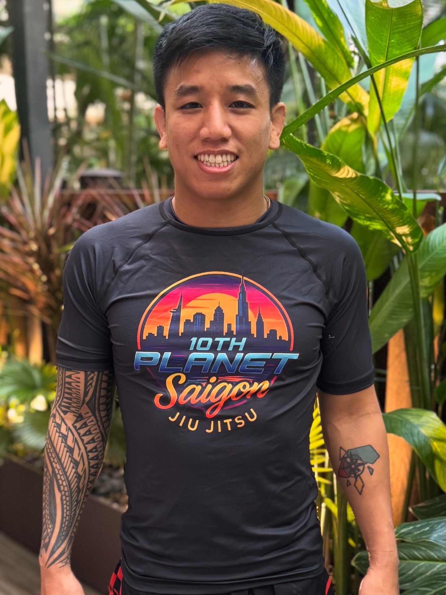 Founding Member Rash Guard Worn